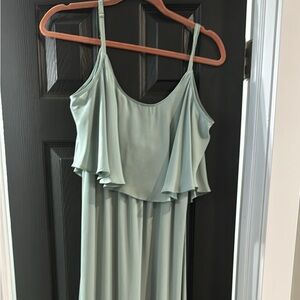 Silver sage dress